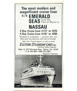 1974 SS Emerald Cruise Ship Advertisement Eastern Steamship Vintage DWX10A - €17,15 EUR