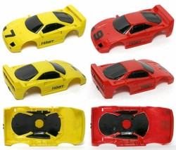 2 Rare Canadian Set 1yr Tyco Ferrari F-40 Slot Car Body - £31.53 GBP