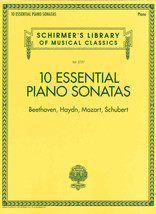 10 Essential Piano Sonatas - Beethoven, Haydn, Mozart, Schubert (HL50601318) - £10.38 GBP