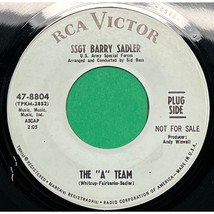 SSGT Barry Sadler The A Team An Empty Glass 45 Military Country Promo RCA - £7.86 GBP
