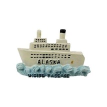 Alaska, Inside Passage Souvenir Refrigerator Fridge Magnet - £6.57 GBP