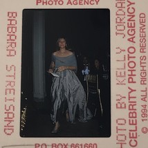 1994 Barbara Streisand at Elie Wiesel Foundation Celebrity Transparency Slide - £9.64 GBP
