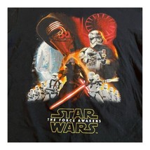 Star War The Force Awakens Shirt Adult Small Black Graphic Tee Kylo Ren DIsney - £17.27 GBP