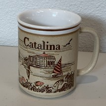 Vintage Catalina Island California Souvenir Mug Harbor Ceramic Cup Coffe... - $336.27 MXN