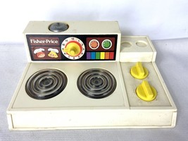 Fisher Price 919 Pretend Play Fun with Food Stove Top Magic Burners 1978 - £17.88 GBP