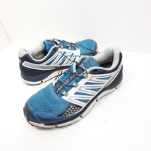 Salomon X Wind Pro Trail Running Shoes Blue White Womens Size 10 - $40.49