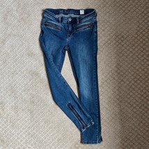 We The Free Zipper Skinny Ankle Jeans sz 28 - £18.93 GBP