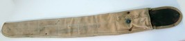 WW1 Padded Rifle Barrel Web Carry Case Markings Of Orig. Owner  Leather ... - $29.92