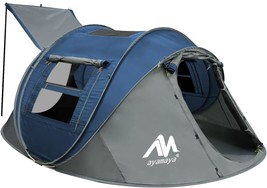 Ayamaya Waterproof Instant Family Tents With Skylight And Detachable Rainfly - - £102.17 GBP