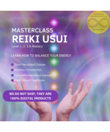 Reiki usui digital course, level 1, 2, 3 and mastery - $44.00