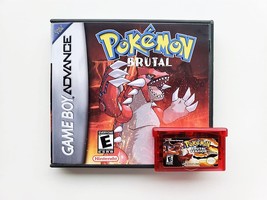Pokemon Brutal Version Ruby Mod - Custom Game / Case Gameboy Advance GBA  (USA) - £10.95 GBP+