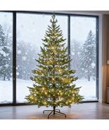 9ft Sparse Artificial Christmas Tree with Steel Stand &amp; 4306 Tips - $421.99