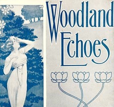 Woodland Echoes Sheet Music 1908 Piano Addison Wyman Eclipse Publishing ... - $19.99