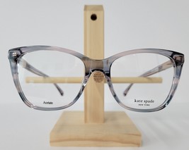 Kate Spade CLIO/G Eyeglasses Light Blue Crystal Authentic New - $185.95