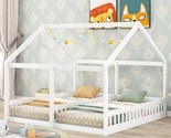 Double Twin Bed For 2 Kids, Twin Size Double House Beds For Boys &amp; Girls... - $682.99