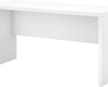 Echo Credenza Desk, 60W, Pure White, Bush Business Furniture. - $290.93