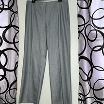 Coldwater Creek classic fit gray trousers petite size 12 petite - £9.21 GBP