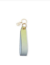 NEW Victoria&#39;s Secret Rhinestone  Keychain Wristlet Strap colorblock Ombre - £15.35 GBP