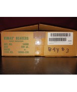 Kimble Kimax 14000 250ml Glass Beakers Box of 12 - $85.50