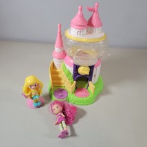Squinkies Castle Lot with Strawberry Shortcake Action Figures - £11.77 GBP