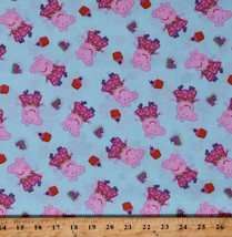 Cotton Peppa Pig Cupcakes Roller Skates Kids Fabric Print by the Yard D602.16 - £7.93 GBP