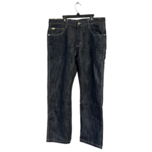 Southpole Men&#39;s Vintage 8180 Slim Straight Jeans Rinse Indigo Size 36/34 - $42.74