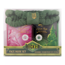 Wicked Movie Facemask &amp; Headband Spa Set Ariana Grande Green Tea Rose NEW SEALED - £14.71 GBP