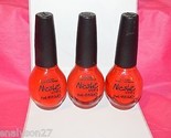 3 OPI Nail Polish Laquer Kourt Is Red-y for a Pedi NI K14 Nicole - $14.99