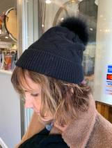 CASHMERE LUXE CABLE HAT - $64.00