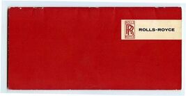 Rolls Royce &amp; Bentley Sales Booklet Pictures and Specifications 1960's - $33.66
