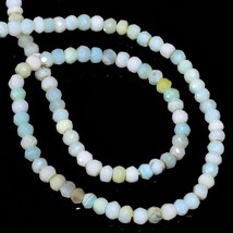 Opal Rondelle Shape Faceted Style Strand 13&#39; Beads 4X4X3 mm - £10.58 GBP