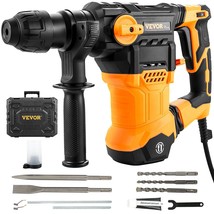 VEVOR Rotary Hammer Drill Corded Drills 1-1/4&quot; 4 Modes SDS-Plus Chipping Hammer - £68.18 GBP