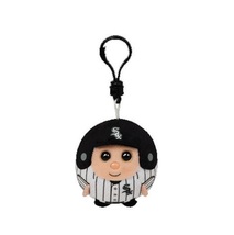 TY MLB Beanie Ballz - CHICAGO WHITE SOX (Plastic Key Clip - 2.5 inch) - £10.21 GBP