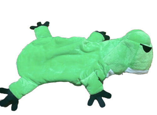 Primary image for Plush Green FROG Prince Dog Costume Outfit Clothes Dog Size Large L NEW