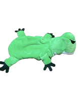 Plush Green FROG Prince Dog Costume Outfit Clothes Dog Size Large L NEW - £7.68 GBP