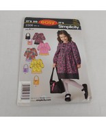 Simplicity 2156 Sewing Pattern Child Girl Jumper Jacket Leggings Dress U... - £4.65 GBP