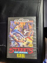 Streets of Rage (Sega Genesis, 1991) {NO MANUAL} VERY NICE CARTRIDGE + CASE - $29.69
