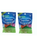 Dental Floss DenTek Easy Brush Cleaners 16 Count 2 Pack - $11.53 CAD