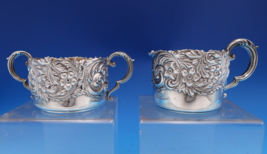 Floral by Shreve Sterling Silver Sugar and Creamer Set 2pc (#8470) - €906,86 EUR