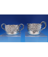 Floral by Shreve Sterling Silver Sugar and Creamer Set 2pc (#8470) - $1,472.68 CAD