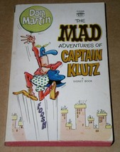 Don Martin Paperback Book The Mad Adventures Of Captain Klutz 1967 1st Edition - £15.79 GBP