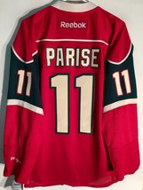 Reebok Premier NHL Jersey Minnesota Wild Zach Parise Red sz S - £33.62 GBP