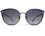 Draper James Sonnenbrille DJ7001 414 INDIGO Blau Rund Rahmen mit Violett... - $65.08