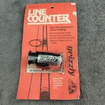 Vintage Grizzly Fishing Line Counter Trolling New Old Stock Unique Colle... - $14.03