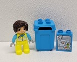 LEGO 10987 DUPLO Town Recycle Bin &amp; Worker Toddler Toy Set - $10.79