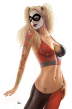 12x18&quot; Nathan Szerdy SIGNED DC Batman / Joker Art Print ~ Harley Quinn Tattoos - £20.09 GBP