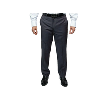 Mens DKNY 100% Wool Two Button Notch Lapel Slim fit Shark Texture 1364 Dark Gray image 11