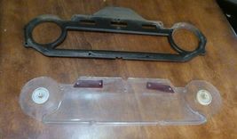 1964 65 Mustang Falcon Sprint Ranchero Gauge Panel Face Trim Bezel &amp; Cle... - $34.65