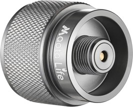 Camping Stove Adapter – 1Lb Propane Small Tank Input And En417 Lindal Valve - $32.94