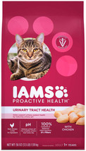 IAMS Proactive Health Urinary Tract Health Adult Dry Cat Food Chicken 1ea/3.5 lb - £20.66 GBP